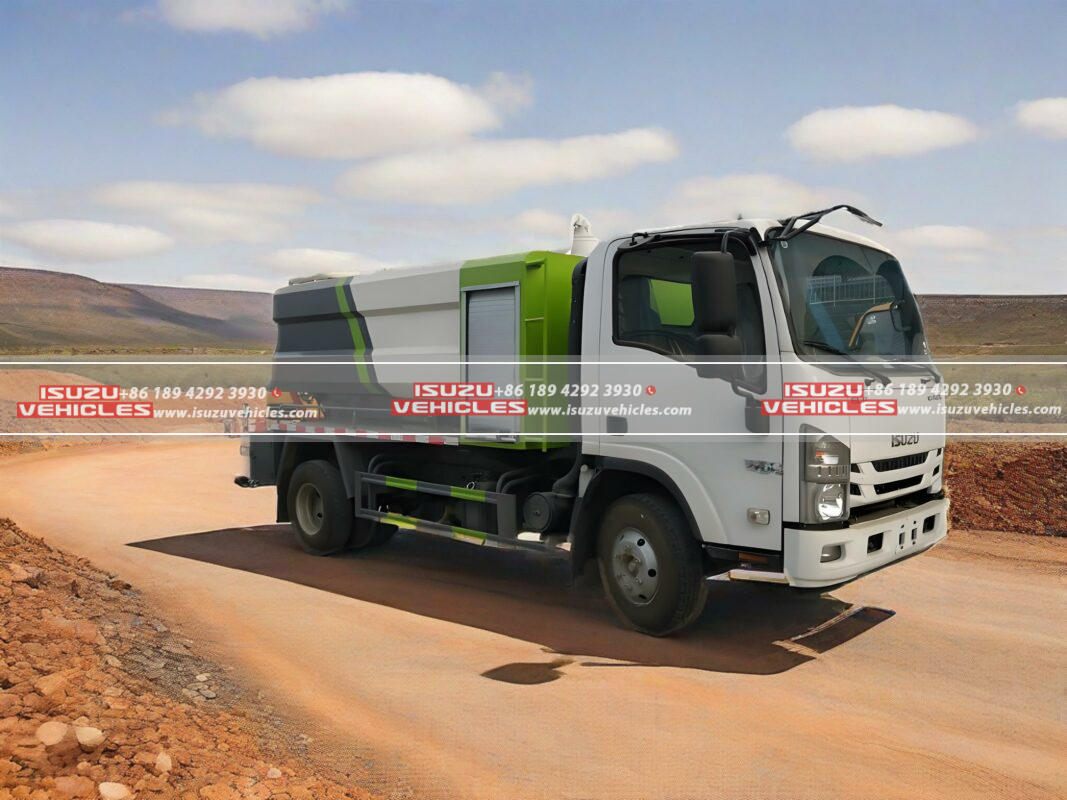 South African Mines Adopt ISUZU Vacuum Trucks for Hazardous Material Extraction