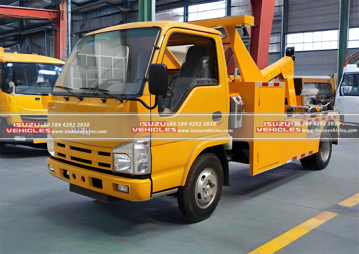 ISUZU 3-Ton Integrated Tow Truck ISUZU 3-Ton Integrated Tow Truck