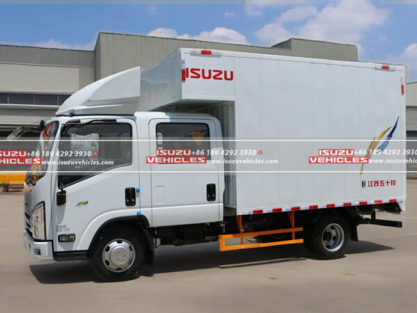ISUZU ELF 3 Ton Van Box Truck Body