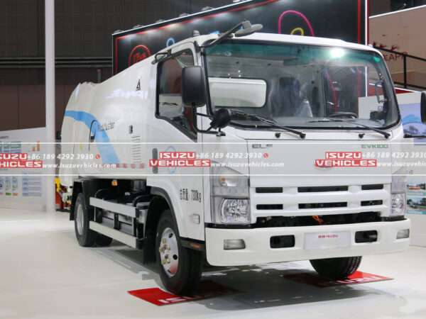 ISUZU EV K100 Rear Loader Compactor Garbage Truck