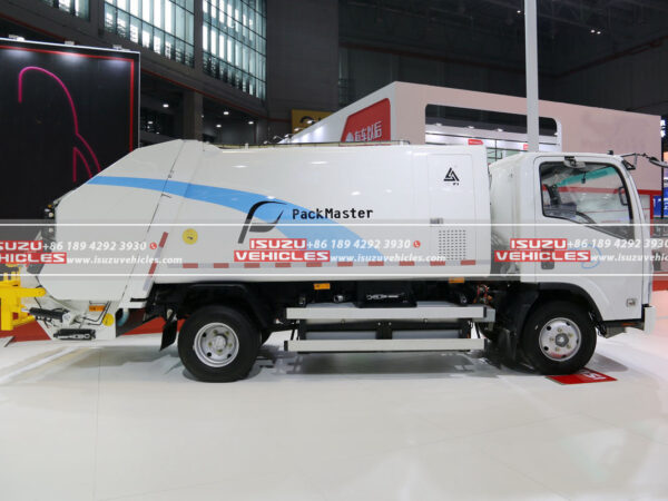 ISUZU EV K100 Rear Loader Compactor Garbage Truck Body