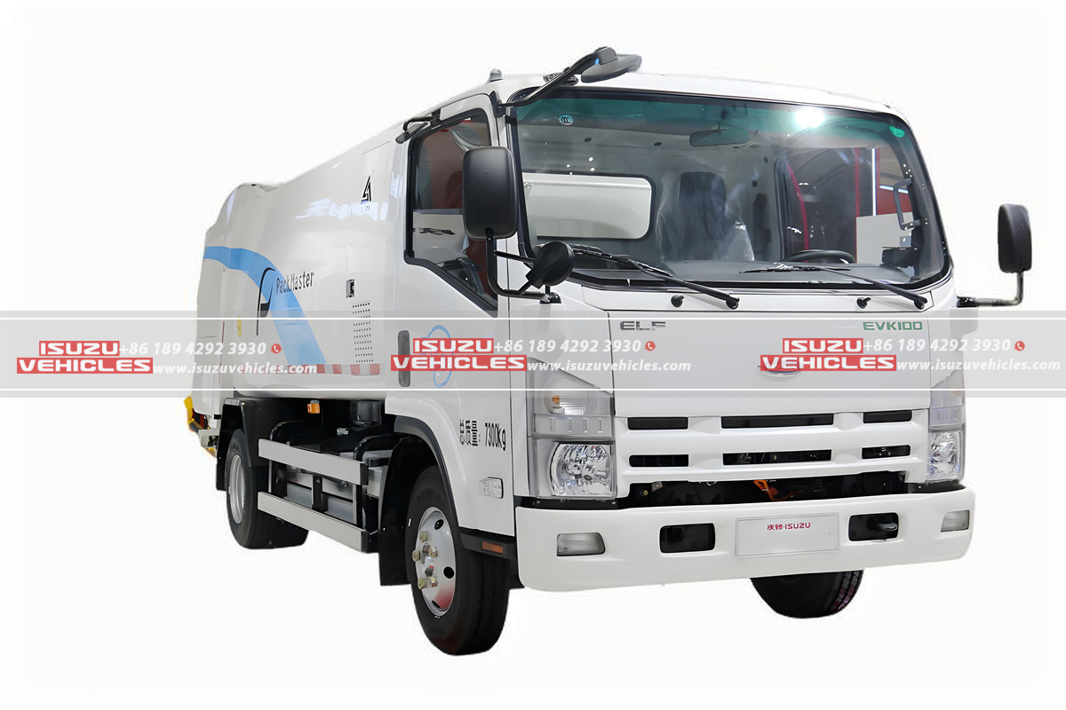 ISUZU EV K100 Rear Loader Compactor Garbage Truck Main ISUZU EV K100 Rear Loader Compactor Garbage Truck Main