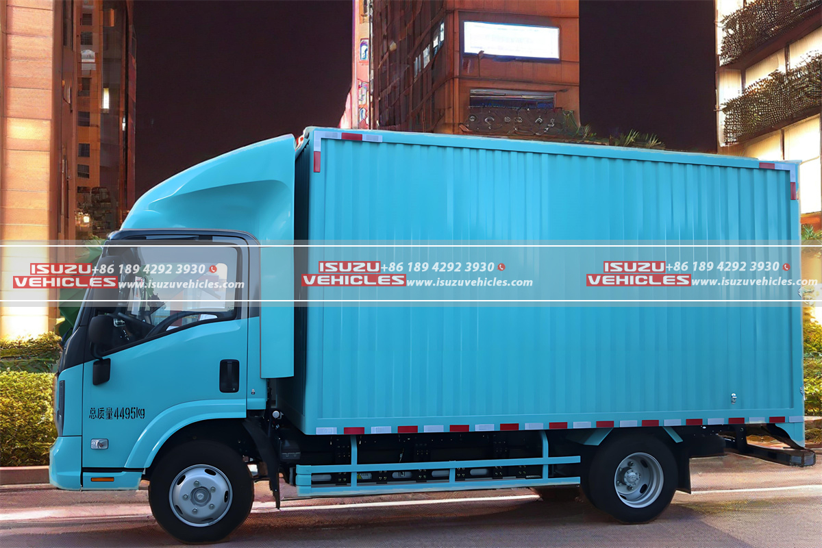 ISUZU EVM100 4.5 T Van Box Truck Body ISUZU EVM100 4.5 T Van Box Truck Body