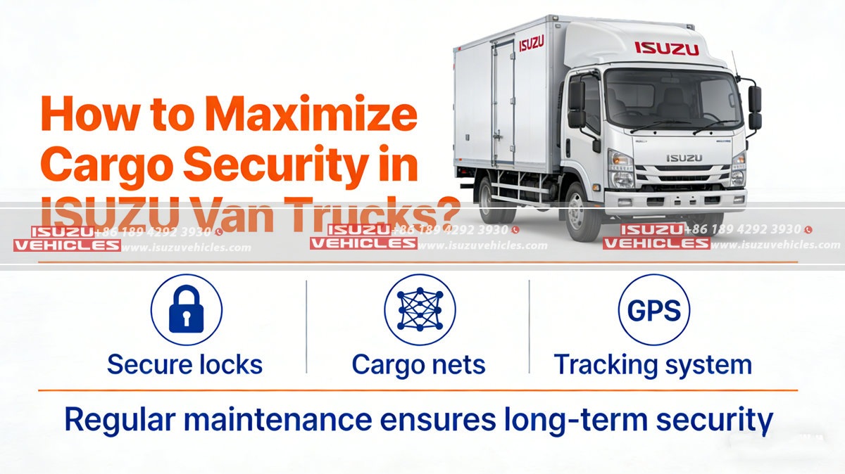 How to Maximize Cargo Security in ISUZU Van Trucks?