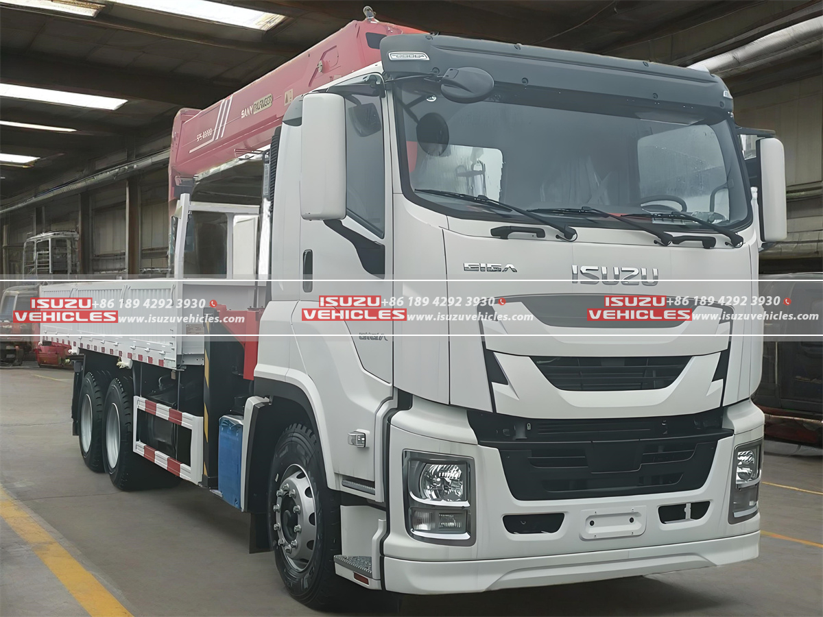 ISUZU 16 Ton GIGA PALFINGER Telescopic Boom Crane Main or ISUZU 16 Ton GIGA PALFINGER Telescopic Boom Crane Main or