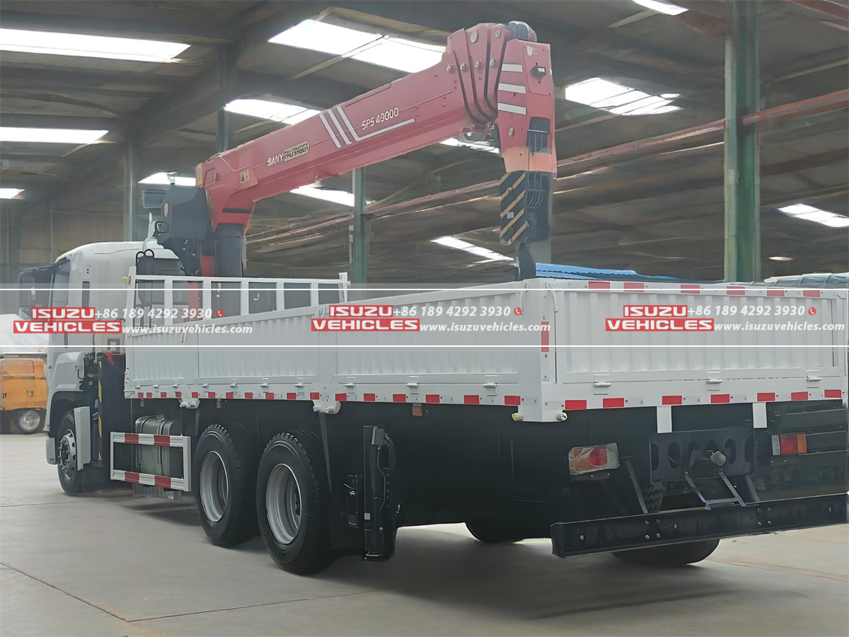 ISUZU 16 Ton GIGA PALFINGER Telescopic Boom Crane Side Show ISUZU 16 Ton GIGA PALFINGER Telescopic Boom Crane Side Show