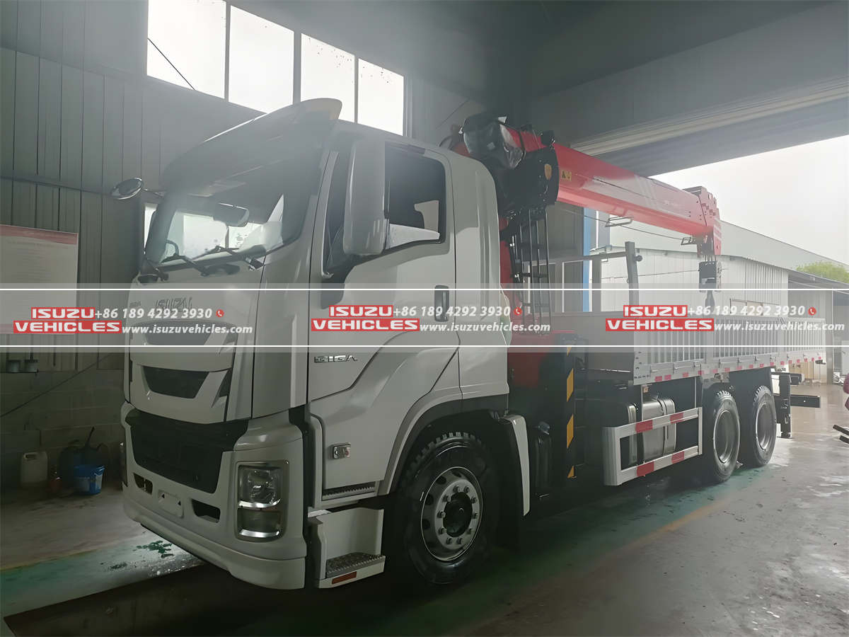 ISUZU 16 Ton GIGA PALFINGER Telescopic Boom Crane ISUZU 16 Ton GIGA PALFINGER Telescopic Boom Crane