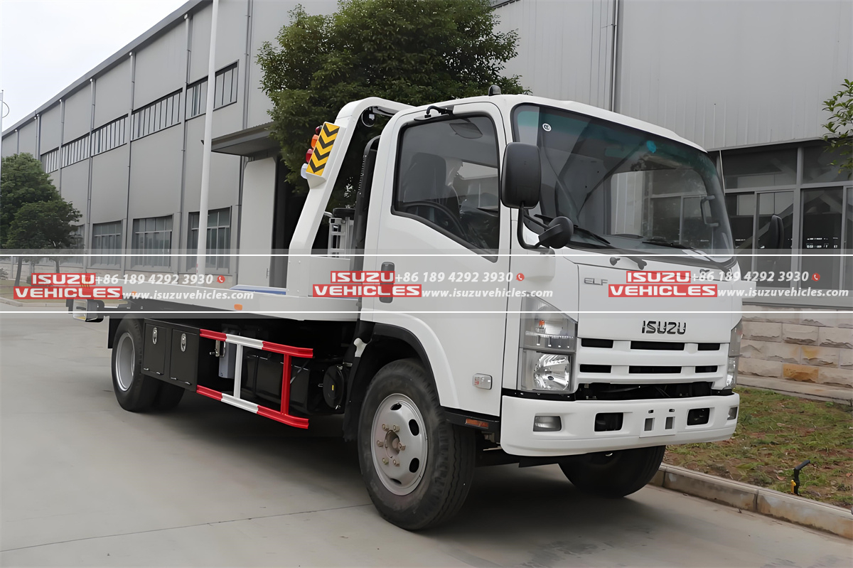 ISUZU 700P 4 Ton Flatbed Wrecker Main ISUZU 700P 4 Ton Flatbed Wrecker Main