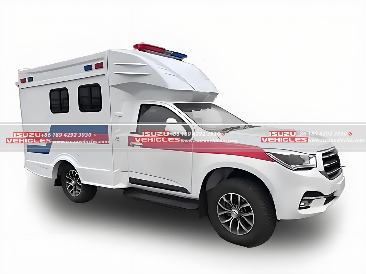 ISUZU Negative Pressure Ambulance Side ISUZU Negative Pressure Ambulance Side