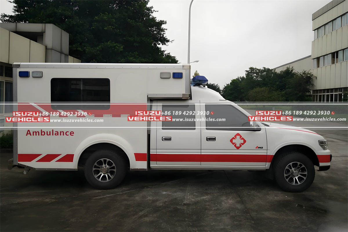 ISUZU TF 2.6L Pickup Ambulance Body ISUZU TF 2.6L Pickup Ambulance Body