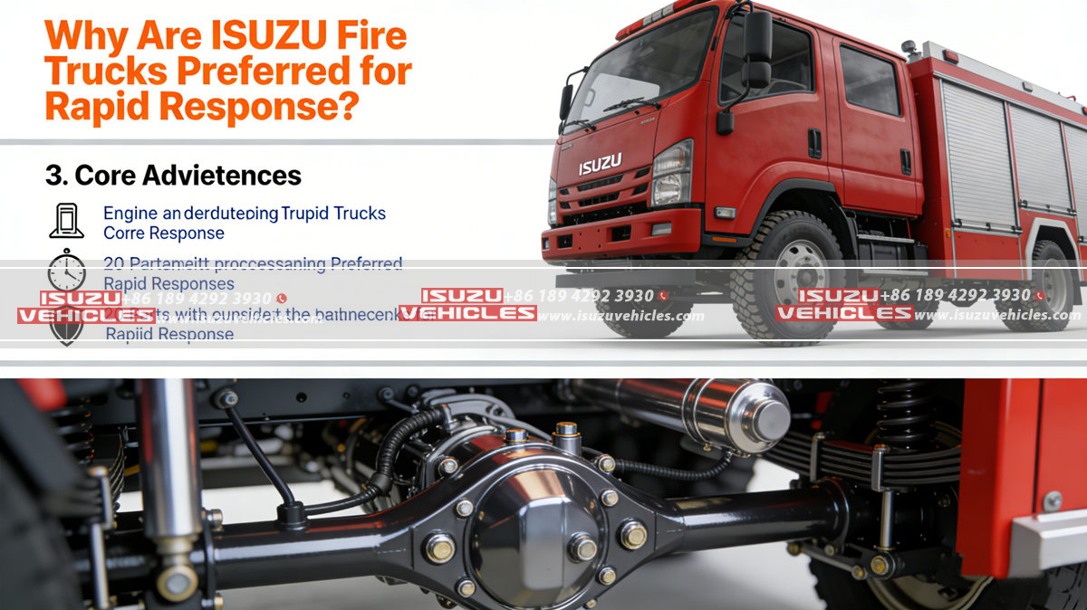 Why Are ISUZU Fire Trucks Preferred for Rapid Response (3)
