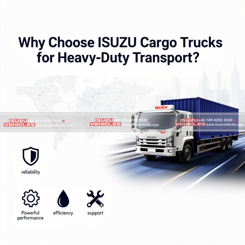 Why Choose ISUZU Cargo Trucks for Heavy-Duty Transport