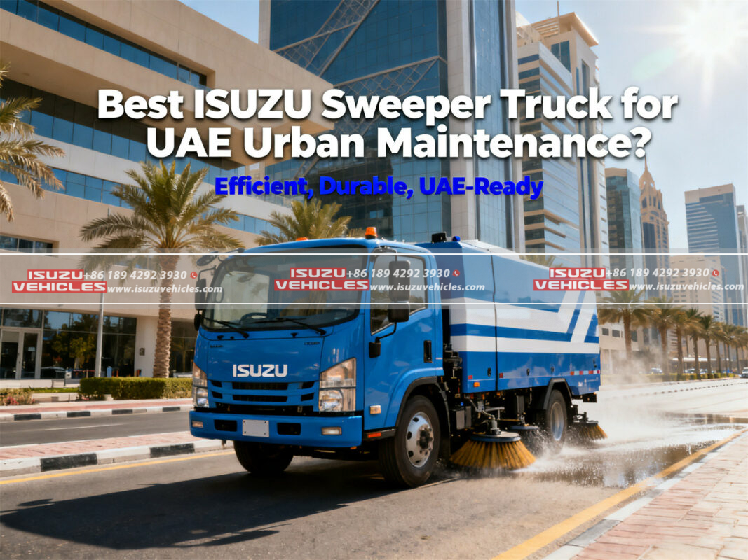 Best ISUZU Sweeper Truck for UAE Urban Maintenance