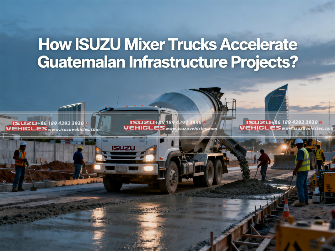 How ISUZU Mixer Trucks Accelerate Guatemalan Infrastructure Projects