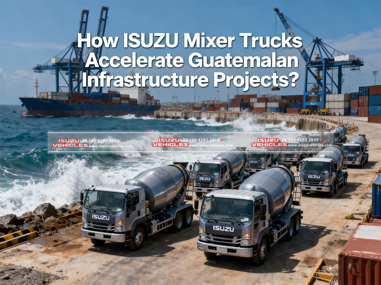 How ISUZU Mixer Trucks Accelerate Guatemalan Infrastructure Projects (3)