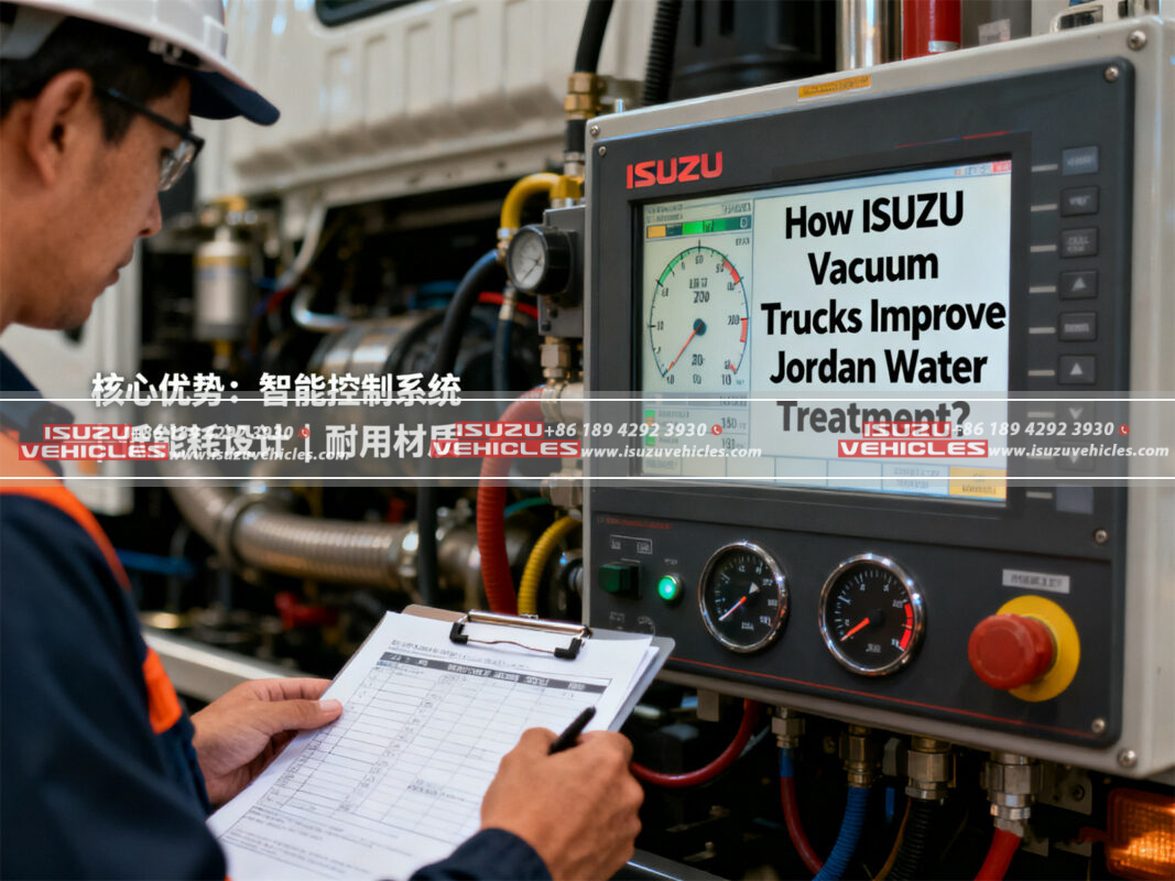 How ISUZU Vacuum Trucks Improve Jordan Water Treatment