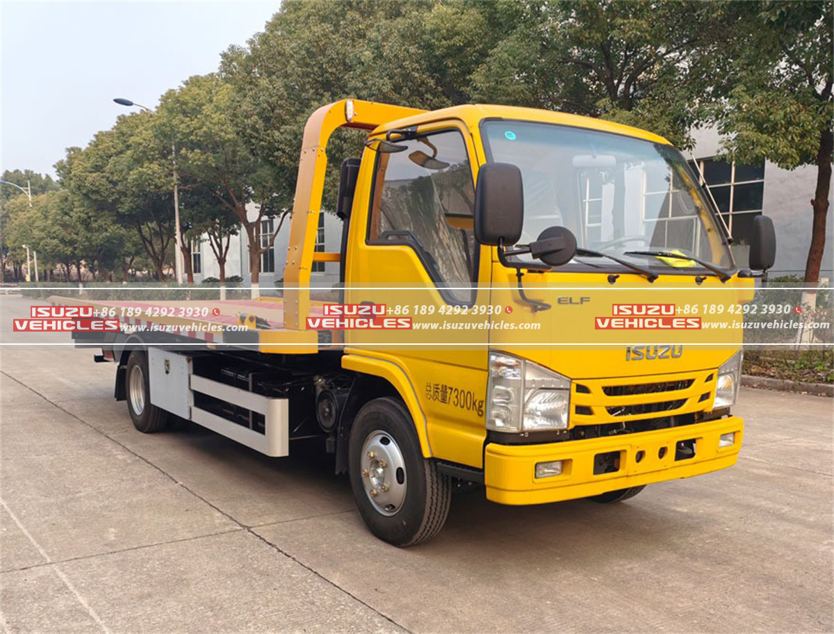 ISUZU 3T 100P Flatbed Wrecker Truck ISUZU 3T 100P Flatbed Wrecker Truck