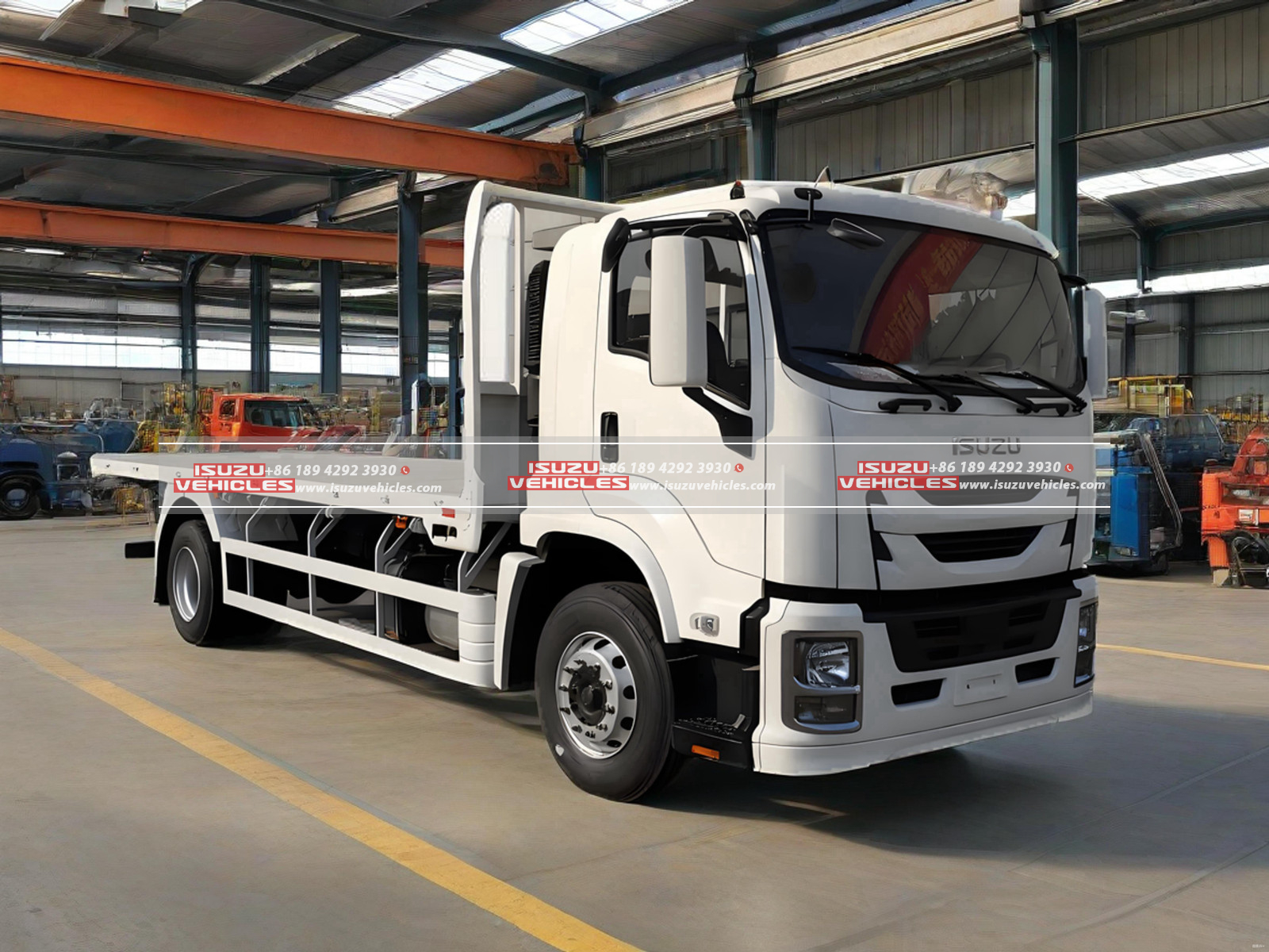 ISUZU 6T FTR Flatbed Wrecker Truck ISUZU 6T FTR Flatbed Wrecker Truck