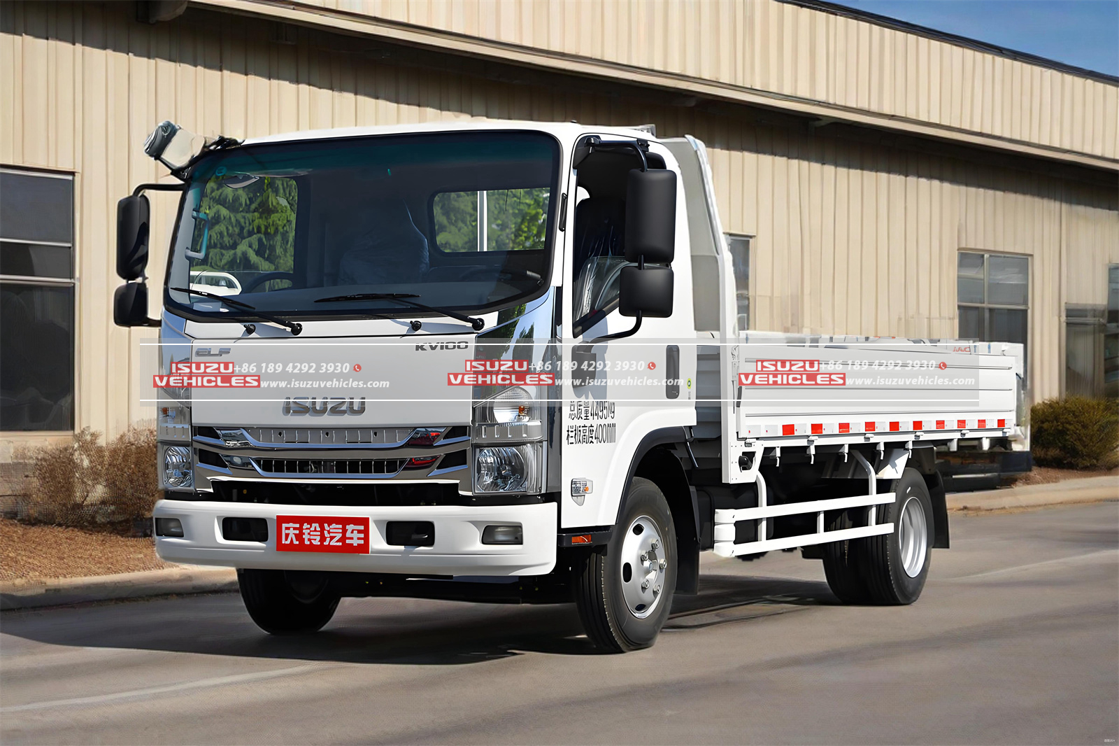 ISUZU KV100 5 Meter Cargo Truck Side ISUZU KV100 5 Meter Cargo Truck Side