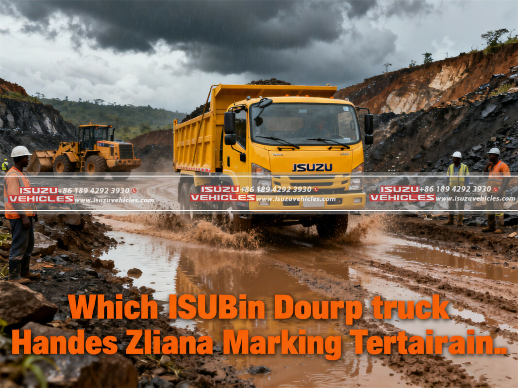Which ISUZU Dump Truck Handles Zambia Mining Terrains (2)