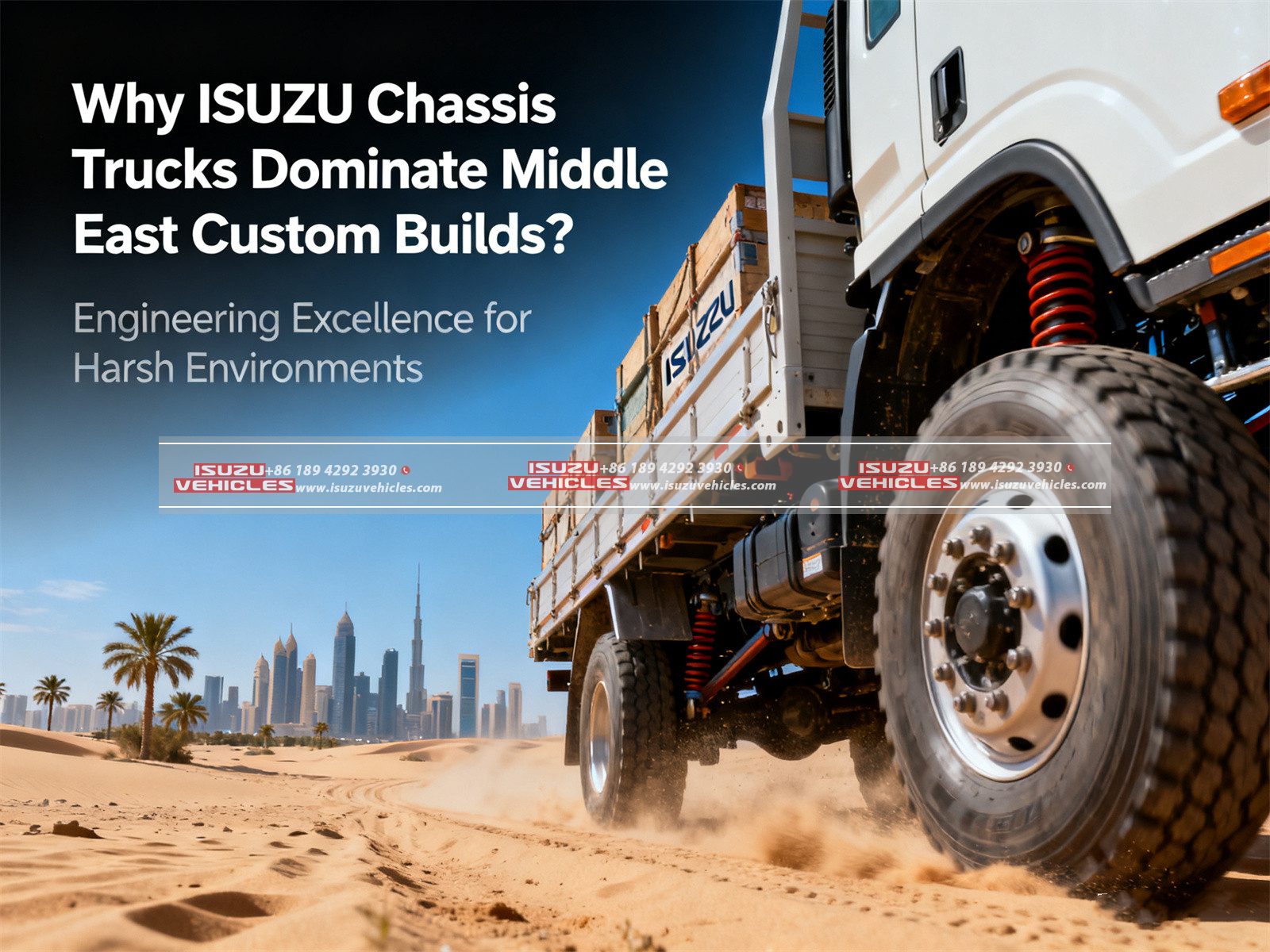 Why ISUZU Chassis Trucks Dominate Middle East Custom Builds (4)