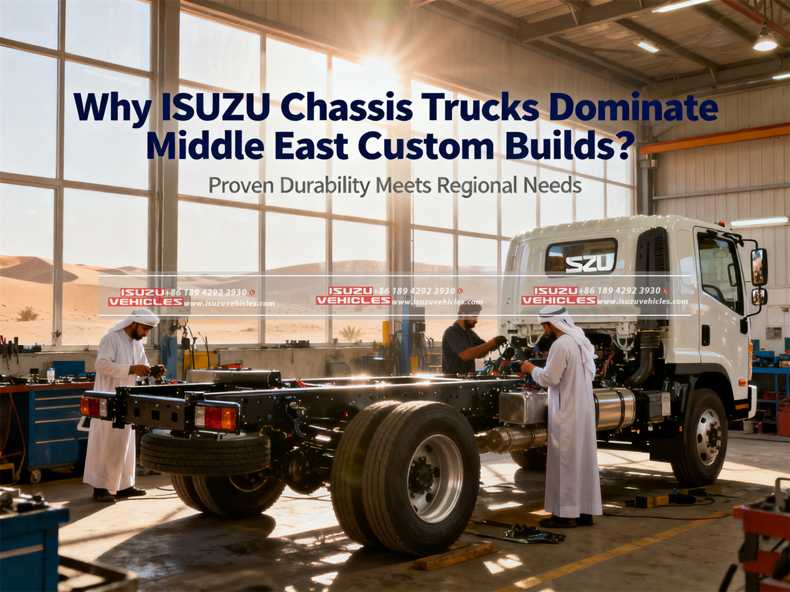 Why ISUZU Chassis Trucks Dominate Middle East Custom Builds