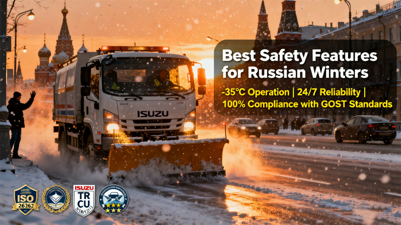 Best ISUZU Snow Plow Safety Features for Russian Roads - ISUZU Vehicles