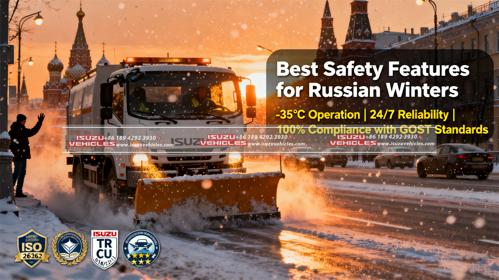 Best ISUZU Snow Plow Safety Features for Russian Roads 4