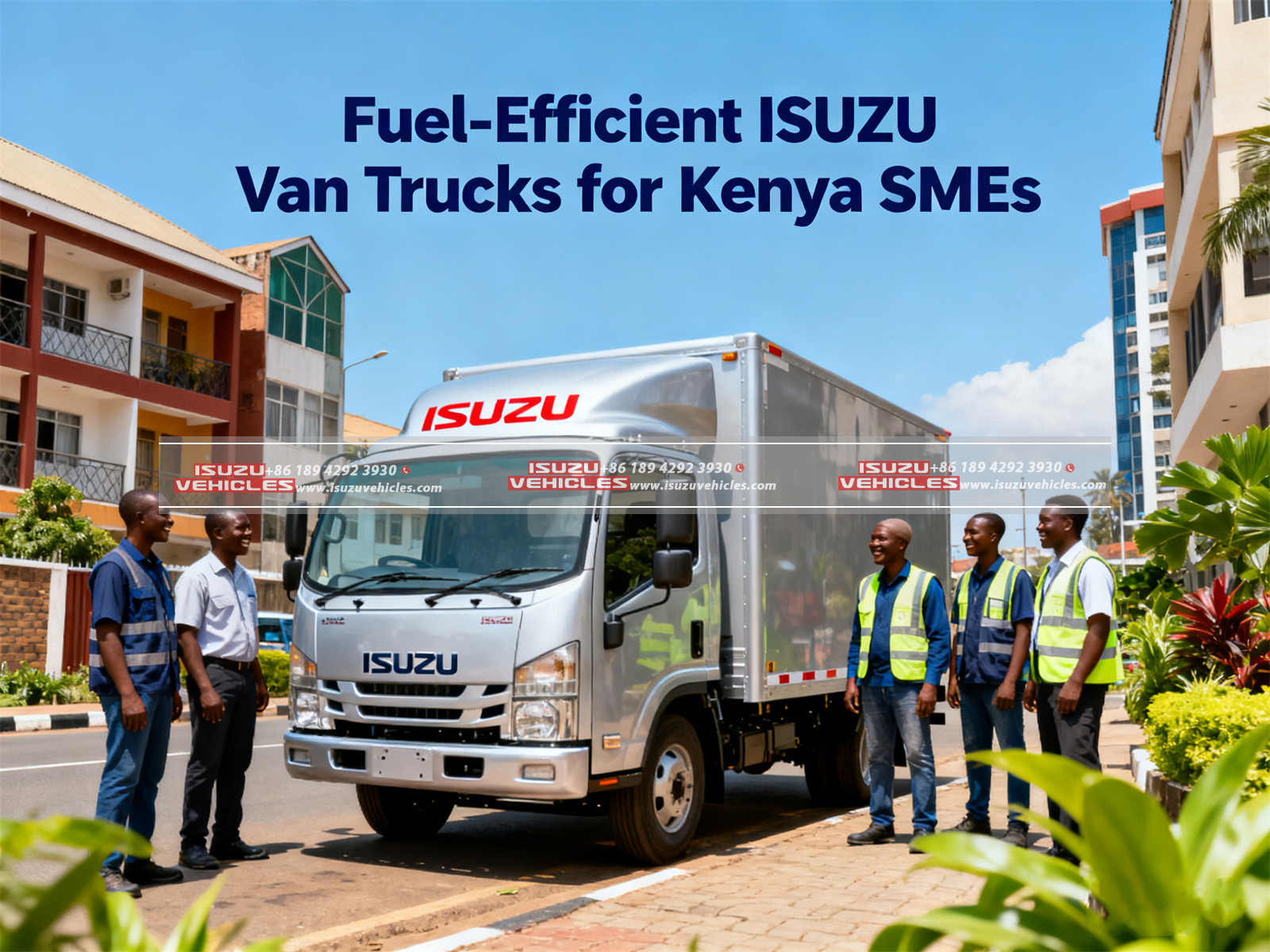 Fuel-Efficient ISUZU Van Trucks for Kenya SMEs (2)
