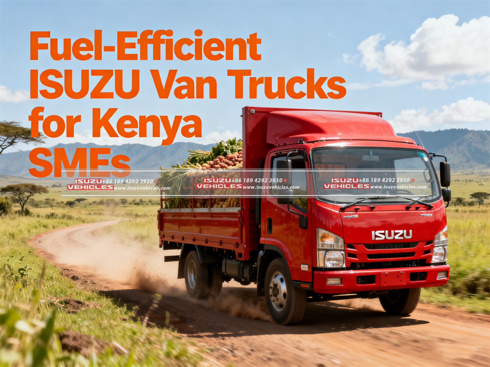 Fuel-Efficient ISUZU Van Trucks for Kenya SMEs (4)