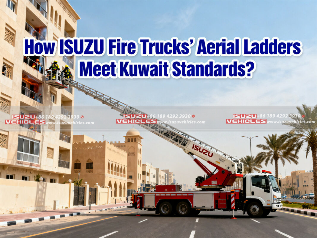How ISUZU Fire Trucks’ Aerial Ladders Meet Kuwait Standards