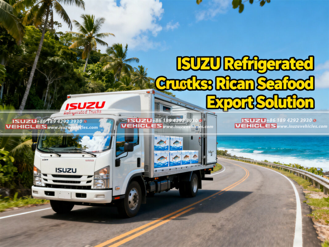 ISUZU Refrigerated Trucks Costa Rican Seafood Export Solution (2)