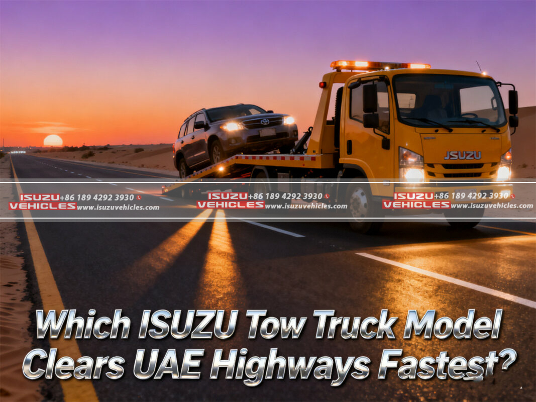 Which ISUZU Tow Truck Model Clears UAE Highways Fastest (3)