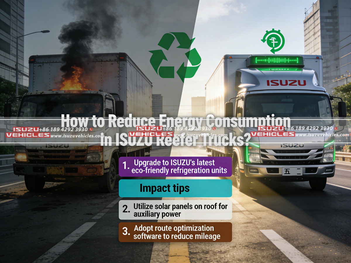 How to Reduce Energy Consumption in ISUZU Reefer Trucks (2)