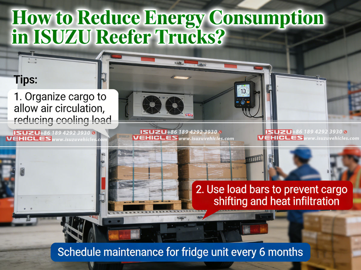 How to Reduce Energy Consumption in ISUZU Reefer Trucks (3)