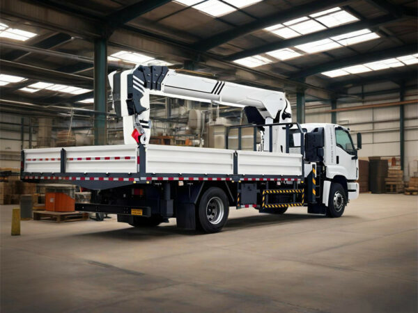 ISUZU 10 Ton FTR PALFINGER Telescopic Boom Crane Side