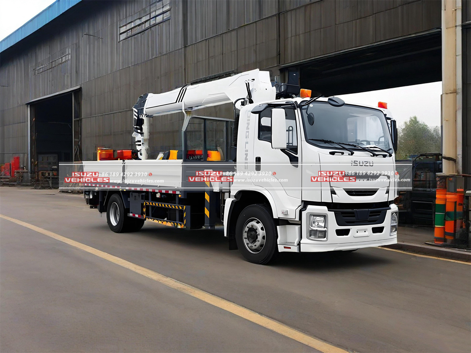ISUZU 10 Ton FTR PALFINGER Telescopic Boom Crane main ISUZU 10 Ton FTR PALFINGER Telescopic Boom Crane main