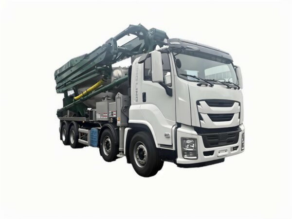 ISUZU 10CBM Concrete Mixer 24m Pump Combined Truck