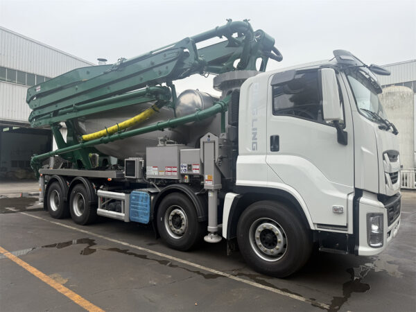ISUZU 10CBM Concrete Mixer 24m Pump Combined Truck Main