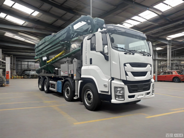 ISUZU 10CBM Concrete Mixer 24m Pump Combined Truck Main