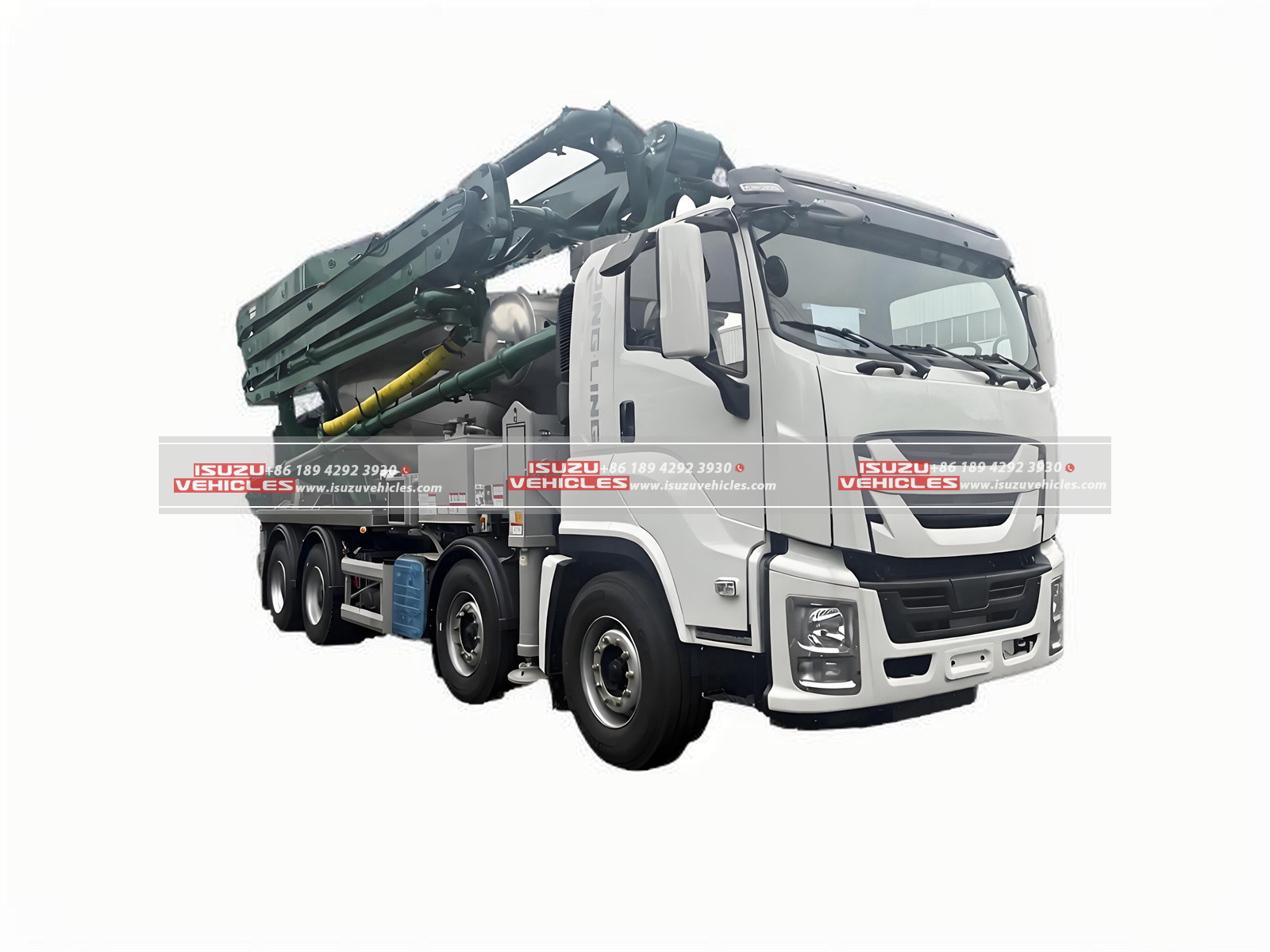 ISUZU 10CBM Concrete Mixer 24m Pump Combined Truck ISUZU 10CBM Concrete Mixer 24m Pump Combined Truck