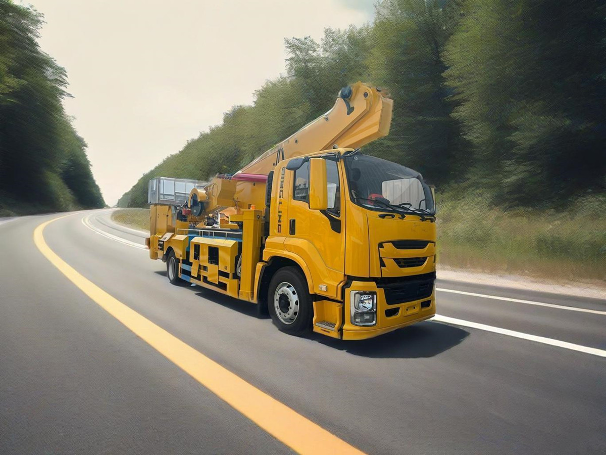 ISUZU 45M Telescopic Bucket Truck Main (2) ISUZU 45M Telescopic Bucket Truck Main (2)