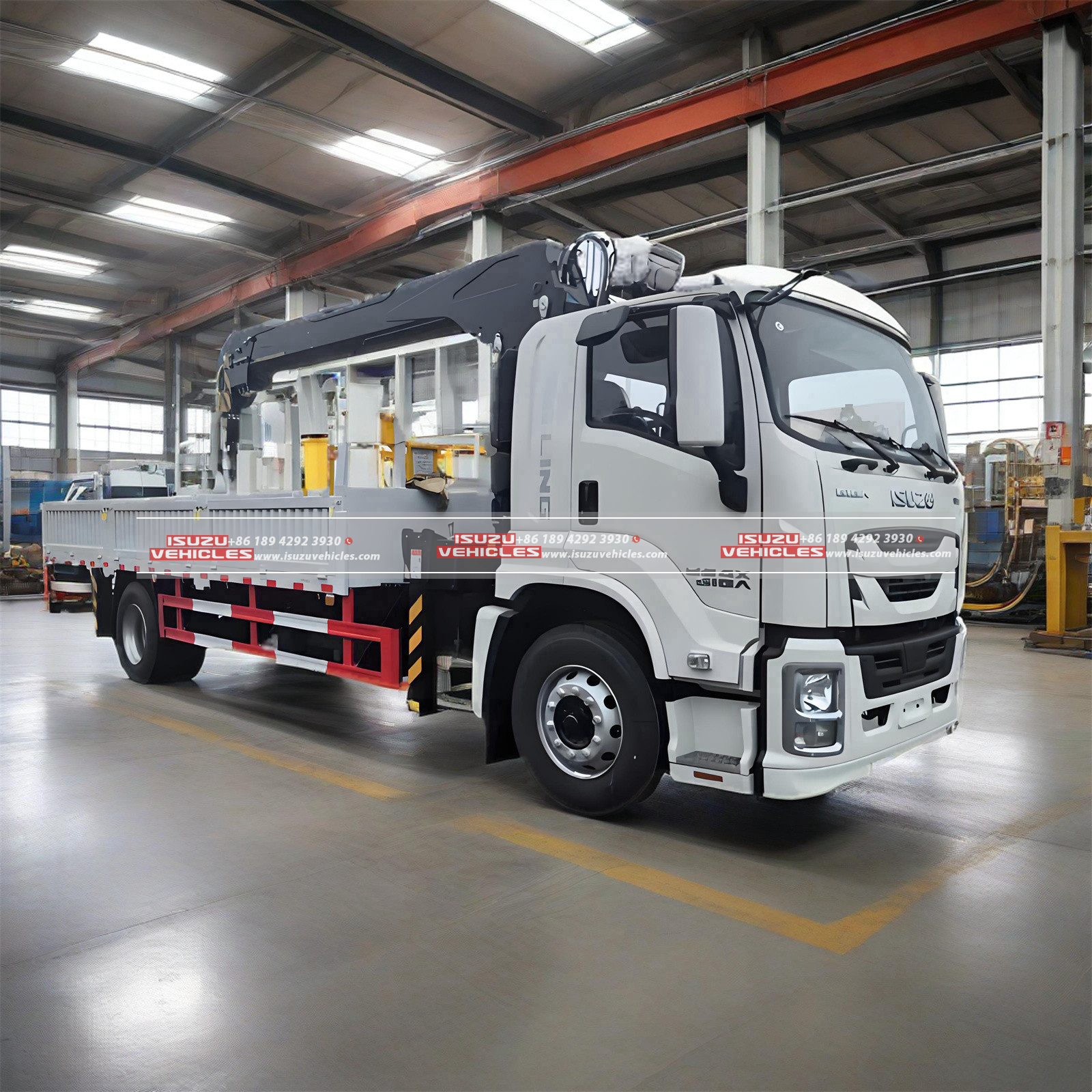ISUZU 7 Ton FTR PALFINGER Telescopic Boom Crane Main ISUZU 7 Ton FTR PALFINGER Telescopic Boom Crane Main