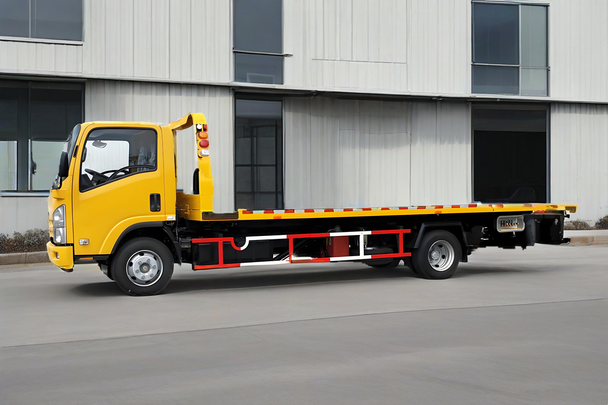 ISUZU 700P 5 Ton Flatbed Wrecker Truck Body ISUZU 700P 5 Ton Flatbed Wrecker Truck Body