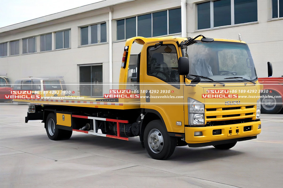 ISUZU 700P 5 Ton Flatbed Wrecker Truck ISUZU 700P 5 Ton Flatbed Wrecker Truck