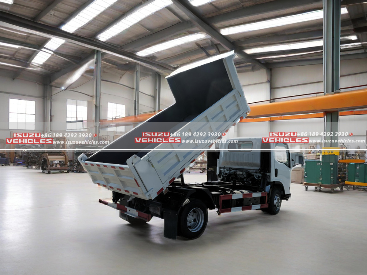 ISUZU 700P 6 Ton Dump Truck Side Back ISUZU 700P 6 Ton Dump Truck Side Back