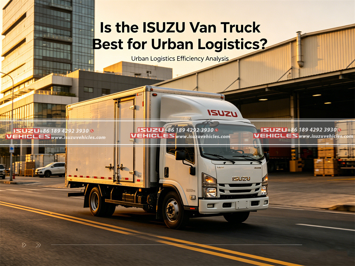 Is the ISUZU Van Truck Best for Urban Logistics