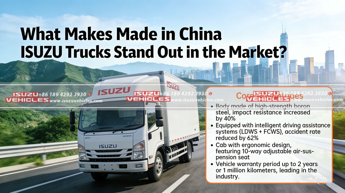 What Makes Made in China ISUZU Trucks Stand Out in the Market (2)