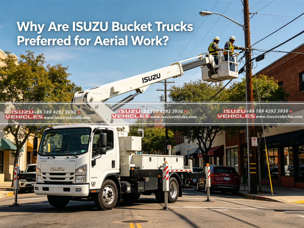 Why Are ISUZU Bucket Trucks Preferred for Aerial Work