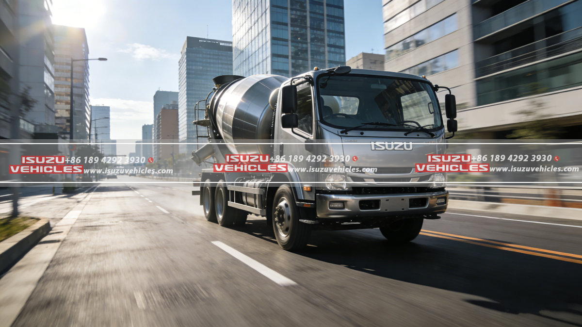 Why Choose an ISUZU Mixer Truck for Concrete Transport (3)